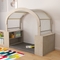 Flash Furniture Wooden Reading Nook with Storage Shelves & Canopy - Image 1 of 5