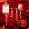 Lovery Luxe 11pc Red Rose Bath and Body Set with Perfume Jade Roller Gua Sha & More - Image 4 of 5