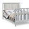 Suite Bebe Connelly 4-in-1 Convertible Crib Gray/Rockport Gray - Image 5 of 5
