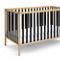 Baby Cache Deux Remi 3-in-1 Convertible Island Crib Natural/Black - Image 3 of 5