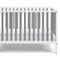 Baby Cache Deux Remi 3-in-1 Convertible Island Crib White/Gray - Image 2 of 5