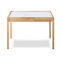 Olive & Opie Gibson 3-Piece Dry Erase Kids Table & Chair Set, Natural - Image 4 of 5
