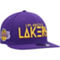 New Era Men's Purple Los Angeles Lakers Rocker 9FIFTY Snapback Hat - Image 1 of 4