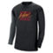 Nike Men's Black Miami Heat Courtside Versus Flight MAX90 Long Sleeve T-Shirt - Image 1 of 4