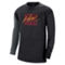 Nike Men's Black Miami Heat Courtside Versus Flight MAX90 Long Sleeve T-Shirt - Image 3 of 4