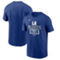 Nike Men's Royal Los Angeles Dodgers Rally Rule T-Shirt - Image 1 of 4