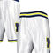 Mitchell & Ness Men's White Michigan Wolverines 1991 Shorts - Image 1 of 4