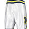 Mitchell & Ness Men's White Michigan Wolverines 1991 Shorts - Image 3 of 4