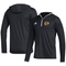 adidas Men's Black Chicago Blackhawks Team Long Sleeve Quarter-Zip Hoodie T-Shirt - Image 1 of 4