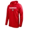 Nike Men's Red Georgia Bulldogs Football Long Sleeve Hoodie T-Shirt - Image 3 of 4