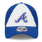 New Era Men's White/Royal Atlanta Braves 2023 City Connect 39THIRTY Flex Fit Hat - Image 3 of 4