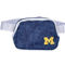 ZooZatz Michigan Wolverines Floral Print Fanny Pack - Image 1 of 2