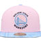 New Era Men's Pink/Light Blue Golden State Warriors Paisley Visor 59FIFTY Fitted Hat - Image 3 of 4