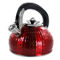 MegaChef 3 Liter Stovetop Whistling Kettle in Red - Image 1 of 5
