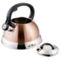 Mr. Coffee Flintshire 1.75 Quart Whistling Stovetop Tea Kettle in Copper - Image 3 of 5