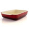 Crock Pot Artisan 5.6 Quart Stoneware Bake Pan in Red - Image 3 of 5