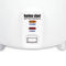 Better Chef IM-400 8-Cup (16-Cups Cooked) Automatic Rice Cooker in White - Image 2 of 4