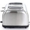 MegaChef 4 Slice Wide Slot Toaster with Variable Browning in Silver - Image 3 of 5