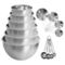 MegaChef 14 Piece Stainless Steel Measuring Cup and Spoon Set with Mixing Bowls - Image 2 of 5