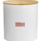 MegaChef Kitchen Food Storage and Organization 4 Piece Argyle Canister Set in Wh - Image 3 of 5