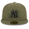 New Era Men's Green New York Yankees 2023 Armed Forces Day On-Field 59FIFTY Fitted Hat - Image 3 of 4