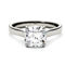 Charles & Colvard 2.00cttw Moissanite Cushion Solitaire Ring in 14k White Gold - Image 1 of 5