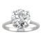 Charles & Colvard 2.70cttw Moissanite Solitaire Engagement Ring in 14k Yellow Gold - Image 1 of 5