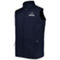 Dunbrooke Men's Navy Dallas Cowboys Big & Tall Archer Softshell Full-Zip Vest - Image 3 of 4