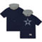Mitchell & Ness Men's Navy Dallas Cowboys game Short Sleeve Hoodie - Image 2 of 4
