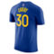 Nike Men's Stephen Curry Royal Golden State Warriors Icon 2022/23 Name & Number T-Shirt - Image 4 of 4