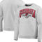 League Collegiate Wear Men's Heathered Gray Georgia Bulldogs Upperclassman Pocket Pullover Sweatshirt - Image 1 of 4