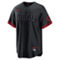 Nike Men's Joe Morgan Black Cincinnati Reds City Connect Replica Player Jersey - Image 3 of 4