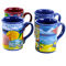 Gibson Home Beachcomber 4 Piece 16 Ounce Stoneware Mug Set in Assorted Designs - Image 5 of 5