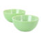 Martha Stewart 2 Piece 6 Inch Jadeite Glass Bowl Set in Jade Green - Image 1 of 5