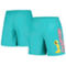 Mitchell & Ness Men's Teal San Antonio Spurs 5x s Heritage Shorts - Image 1 of 4