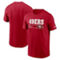 Nike Men's Scarlet San Francisco 49ers Division Essential T-Shirt - Image 1 of 4