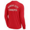 Fanatics Signature Unisex Fanatics Signature Red Kansas City Chiefs Super Soft Long Sleeve T-Shirt - Image 4 of 4