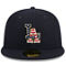 New Era Men's Navy Los Angeles Dodgers 2023 Fourth of July 59FIFTY Fitted Hat - Image 3 of 4