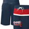 G-III Sports by Carl Banks Men's Navy Atlanta Braves Sea Wind Swim Shorts - Image 1 of 4