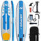 inQracer Inflatable Stand Up Paddle Board 11'x33''x6'', Blue - Image 1 of 5