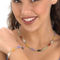 PalmBeach Multicolor Jade Barrel Link Jewelry Set in 14k Yellow Gold - Image 3 of 5