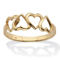 PalmBeach Stackable Heart Ring 14K Yellow Gold - Image 1 of 5