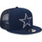 New Era Men's Navy Dallas Cowboys Main Trucker 9FIFTY Snapback Hat - Image 4 of 4