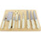 Gibson Home Wildcraft 10 Piece Cutlery Set With Cutting Board - Image 1 of 5