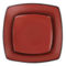 Gibson Elite Soho Lounge 16 Piece Matte Glazed Stoneware Dinnerware Set in Red - Image 4 of 5