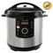 Megachef 12 Quart Steel Digital Pressure Cooker with 15 Presets and Glass Lid - Image 1 of 5