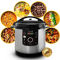 Megachef 12 Quart Steel Digital Pressure Cooker with 15 Presets and Glass Lid - Image 5 of 5