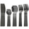 MegaChef Cravat 20 Piece Flatware Utensil Set, Stainless Steel Silverware Metal - Image 2 of 5