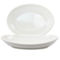 Martha Stewart Patterson 2 Piece 16 Inch Large Oval Stoneware Platter Set in Ivo - Image 1 of 5
