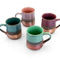 Gibson Home Copper Tonal 4 Piece 18 Ounce Round Stoneware Mug Set in Assorted Co - Image 1 of 5